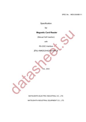 ZU-M2242S3R2 datasheet  